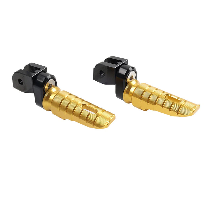 Ducati Monster 1100 821 1200 Gold Front Footrests Pegs (2009-2020)