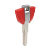 BMW G310R G310GS C650GT C600 F700GS F800GS Uncut Blank Key Blade Red