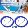 Yamaha Blue Remote Control Box Cable 2 x 36ft 433 Inch Marine Type Shift