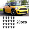 Mini Cooper 20Pcs / Inner Wheel Arch Liner Fastener Clips (2001–2014)