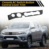 Toyota Tacoma Carbon Fiber Console AC Switch Button Trim (2016-2023)