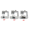 Brother Singer Domestic Sewing Machines 3 Pcs Rolled Hem Feet
