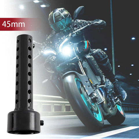 Various Models 45mm Black Universal Motorcycle Exhaust Can Silencer Muffler