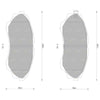 Mazda B4000 MJ V6 4.0L Front Disc Brake Pad Set (2005-2006)