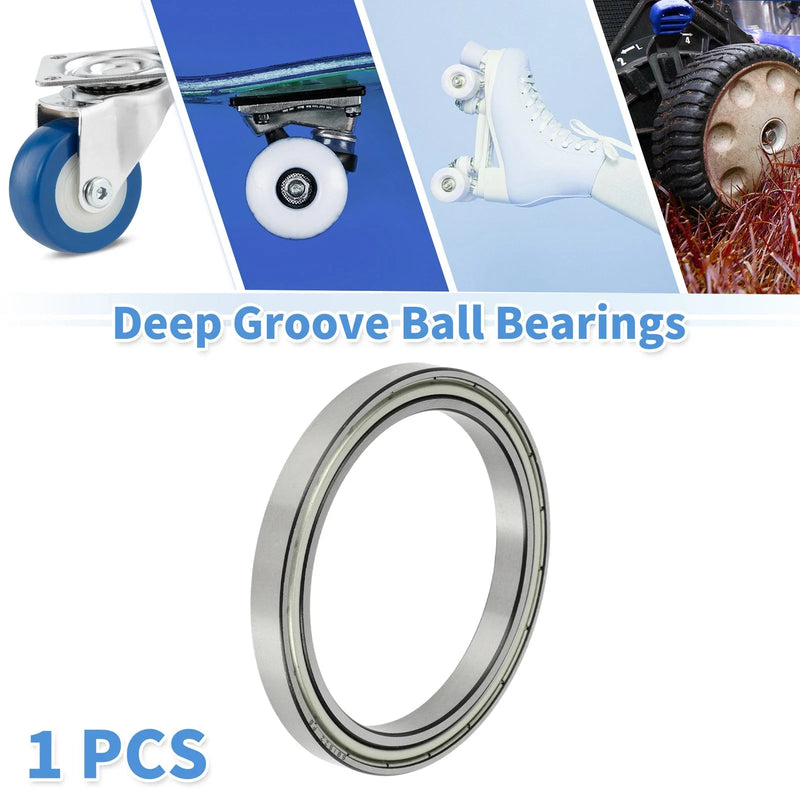 Scooter Skateboard Wheel 75x95x10mm Deep Groove Ball Bearings P6 1 Pc