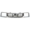Grille Assembly For 1998-2000 Nissan Frontier Chrome