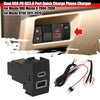 Mazda RX-8 / 6 / 3 / CX-7 Dual USB QC3.0 Charger Switch Button