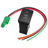 Mitsubishi Outlander LED Light Bar Push Switch w/ Connector (2003-2023)