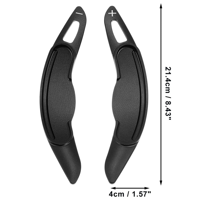 BMW Mini Cooper Black Steering Wheel Shift Paddle Extend Cover