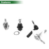 Chevrolet Silverado 1500 4 x Front Suspension Kit Tie Rod Ends Ball Joints