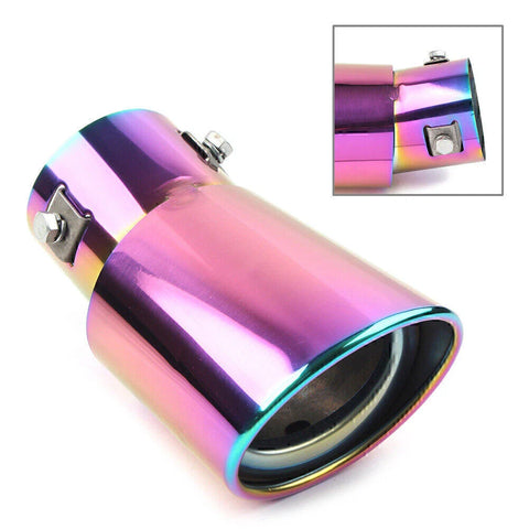 Car Accessories Stainless Steel Rear Exhaust Bent Pipe Tail Muffler Tip