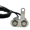 12V Red LED Motorcycle Switch Waterproof Handlebar Adjustable Switches