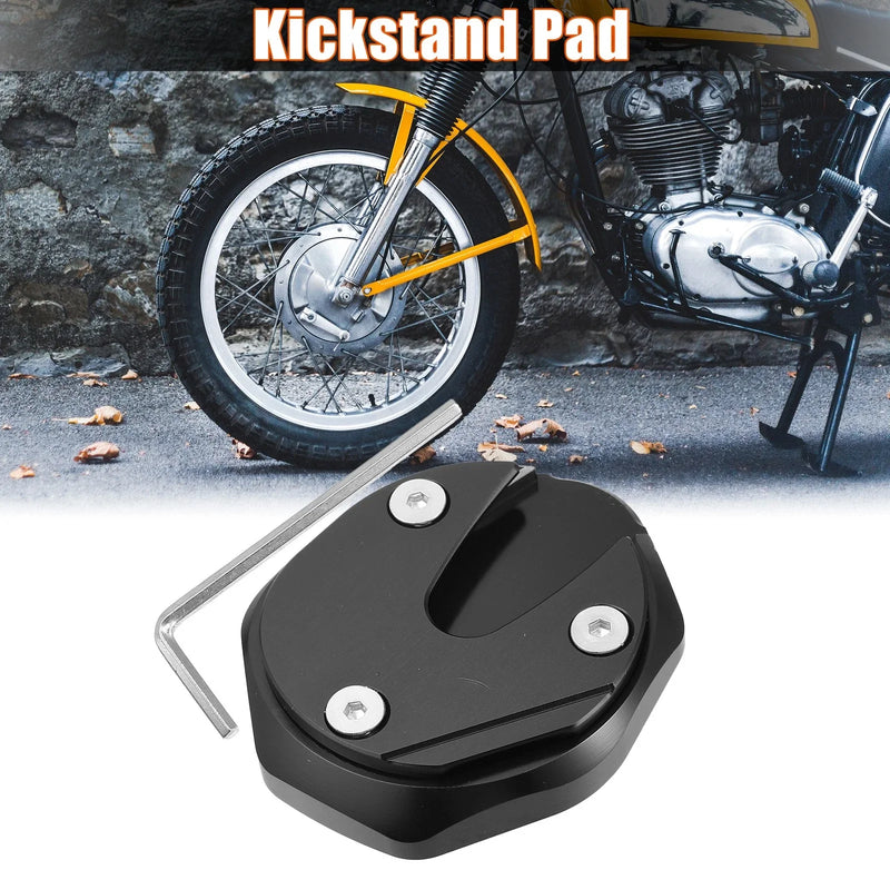 Honda DAX Kickstand Extension Pad Set / Black