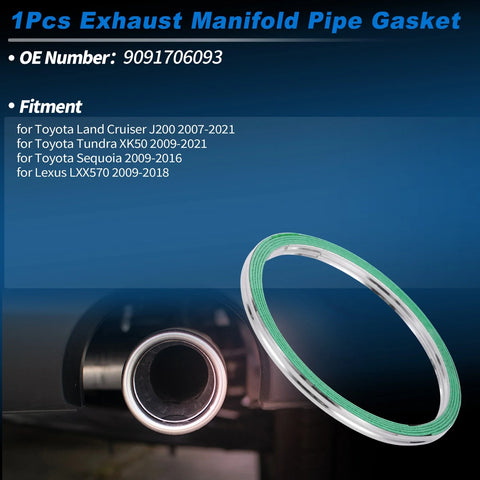 Toyota Land Cruiser J200 Exhaust Pipe Gasket (2007-2021)