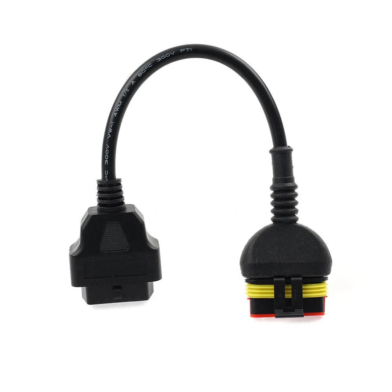 Benelli Motorcycle OBD2 Diagnostic Cable Adapter 6 to 16 Pin