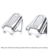 Harley Softail (2008-2017) Black / Chrome Rear Axle Cover Caps