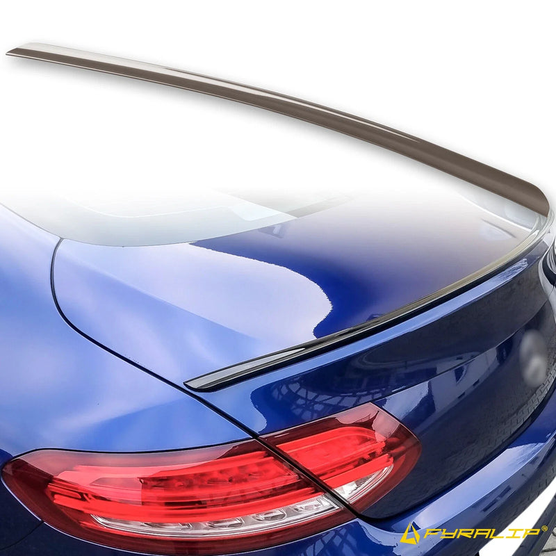 Mercedes-Benz W205 831 Gray Boot Lip Spoiler (2015-2020)
