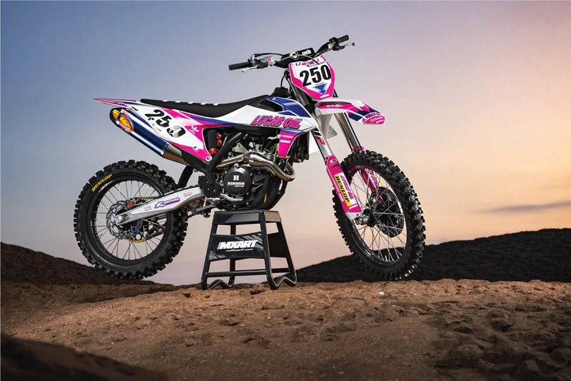 KTM 50 Graphics Full Kit Active Pink Style Stickers Decals (2016-2023)