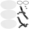 Honda Z50 Z50R White Number Plate Kit (1979–1987)