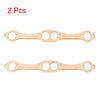 Chevy 327 305 350 383 Engine 2 x Exhaust Manifold Gaskets (1967-1995)