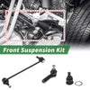 Mazda Tribute 6pcs Front Suspension Kit Outer Tie Rod Ends & Sway Bar Links