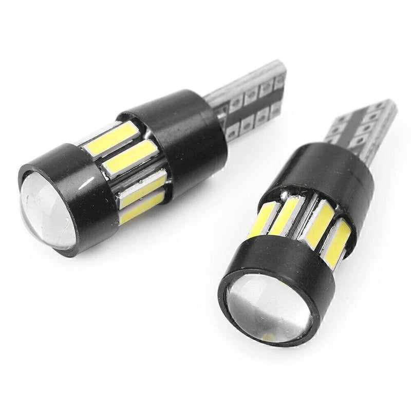 Auto Truck - Pure White (2010-2023) 2 x T10 7020 10 SMD LED Brake Light