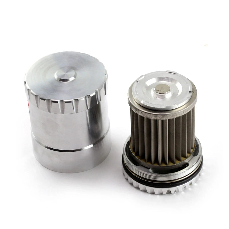 Ford, Mopar, Holden Billet Aluminum Reusable Oil Filter w/Stainless Steel Element