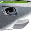 Porsche Cayenne Silver Tone Washer Nozzle Cover Cap