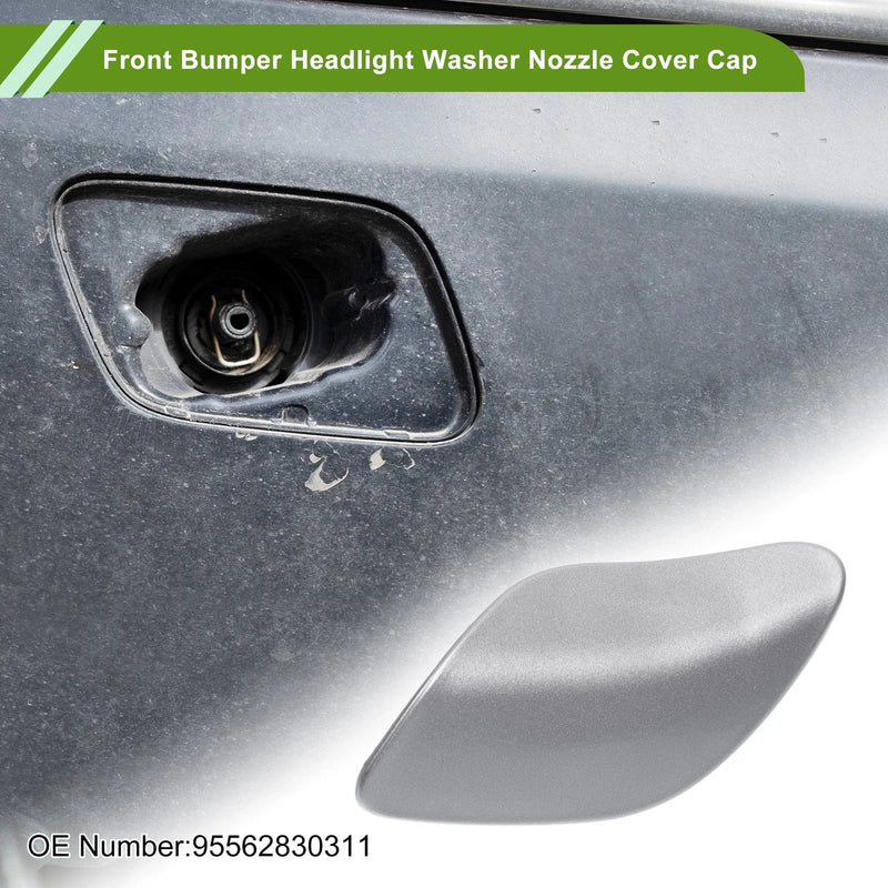 Porsche Cayenne Silver Tone Washer Nozzle Cover Cap