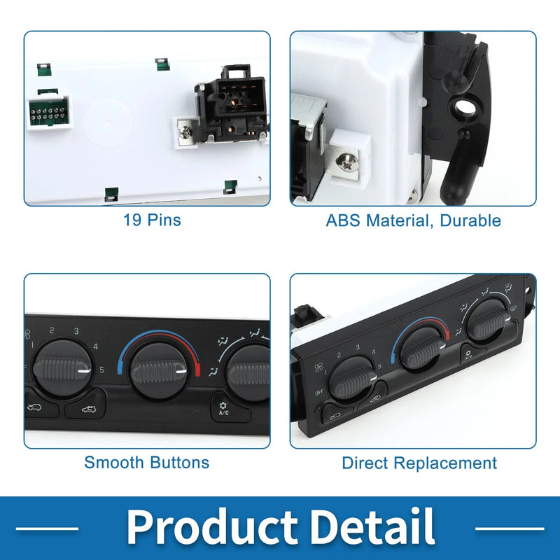 Chevrolet Silverado 1500-2500 HVAC Panel (1999 - 2001)
