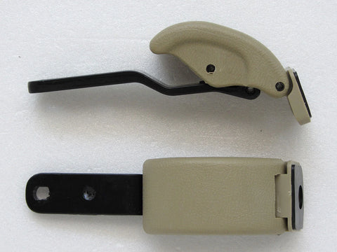 97-05 Toyota Hilux Tiger LN145 - Cream Quarter Window Cab Lock Latch