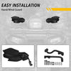 Polaris Sportsman 570 800 850 XP 1000 Pair Wind Guards & Bracket Mount