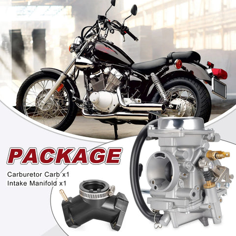 Yamaha Virago 250 XV250 1995-2007 Carburetor & Intake Manifold