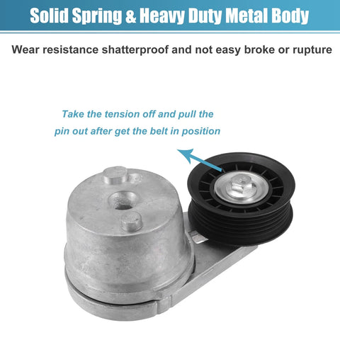Chevrolet Express 2500 Belt Tensioner Pulley Assembly (2006-2016)