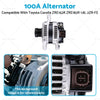 Toyota Corolla 1.8L ZRE152R ZRE182R 100 AMP Alternator (2007-2018)