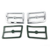 Honda Goldwing GL1800 ABS Chrome Rear Speaker Armrest Trim (2001-2005)