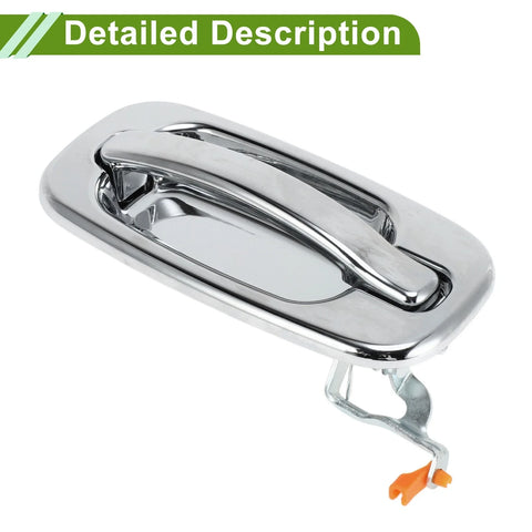 Chevrolet & GMC Models Silver Tone Rear Right Exterior Door Handle