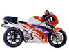 Honda RVF400 NC35 Tête fourche Vis Boulons + dzus Attaches Inox (1994-1997)