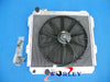 Toyota Hilux LN85 LN60 LN61 LN65 3 Row Radiator & Fan (1984-1991)