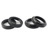 4 x Black 43x55mm Motorcycle Front Fork Damper Shock Absorber Seal