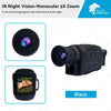 5X Zoom Black IR Night Vision Monocular Digital Camera HD Video 1080