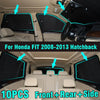 Honda Fit Sunshade / Front Side Rear Window Windshield Privacy / (2008–2013)