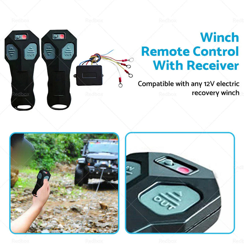 Off Road Trucks 12V Wireless Winch Remote Control Handset
