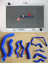 Nissan Silvia 180SX S13 52mm Aluminum Radiator & Hose (1989-1994)