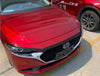 Mazda 3 Carbon Fiber Front Hood Engine Lid Bonnet Cover Trim (2019-2023)