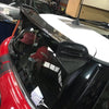 Real Carbon Fiber Rear Double Spoiler Roof Wing Fits Mini Cooper R53 Hatchback