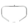 Harley Road King Chrome/Black Highway Engine Guard Crash Bar (1997-2024)