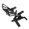 Honda CBR400RR NC29 1993-1999 Black CNC Rearsets Footpegs