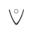 Alfa Romeo Giulia 2017-2019 ABS Carbon Fiber Front Bumper Grille Cover fit