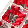 280 x Crimp Terminals Assorted Copper PVC Tinplate